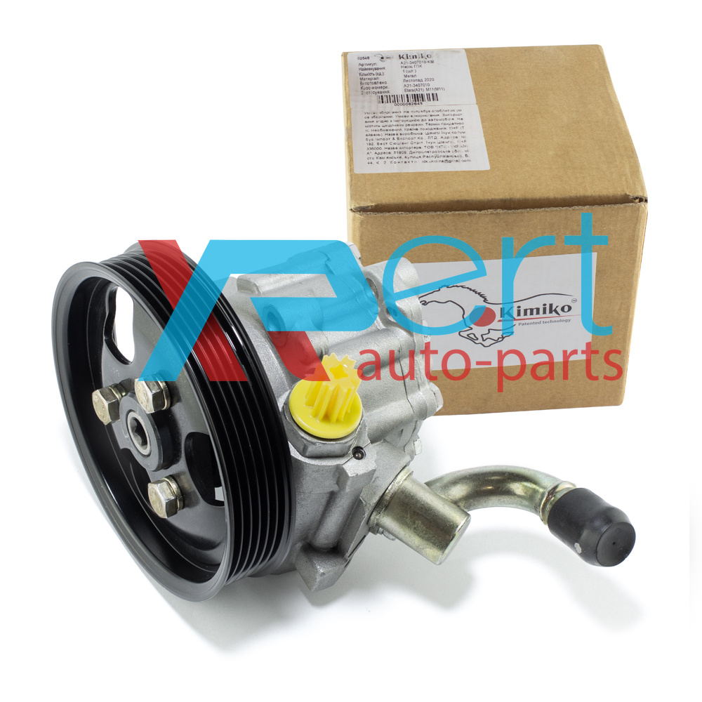 Насос ГУР со шкивом (Тайвань, KIMIKO) A21