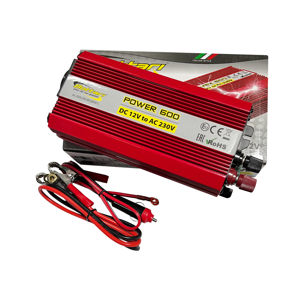 Перетворювач напруги (інвертор) POWER-600 600Вт. - изображение