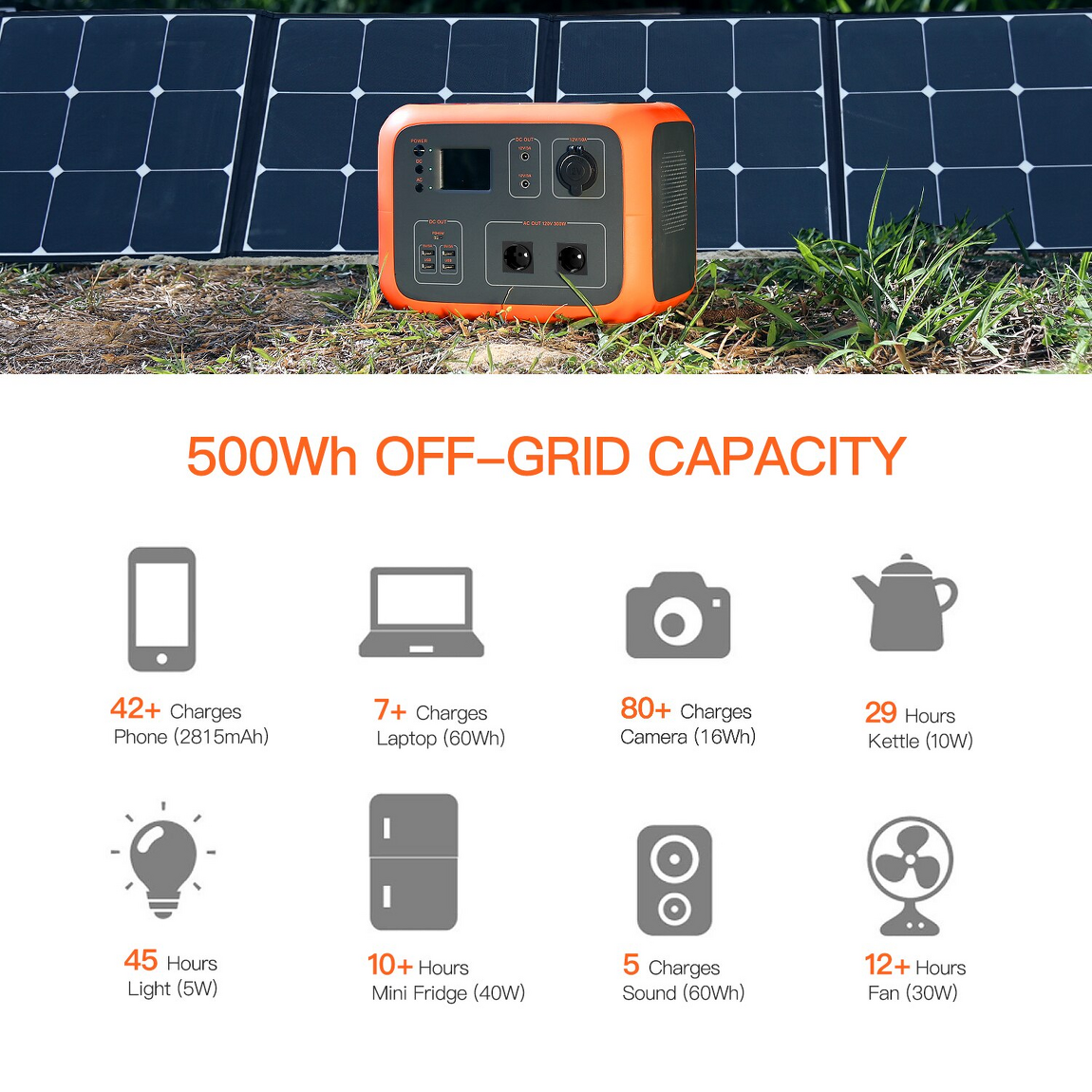 Зарядная станция BLUETTI PowerOak 300 (500Вт.ч) - изображение