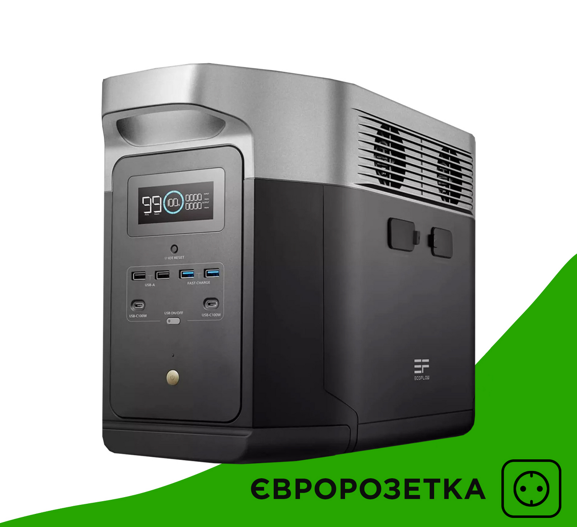 Зарядная станция EcoFlow Delta MAX 1600 EU (1612Вт.ч) - изображение