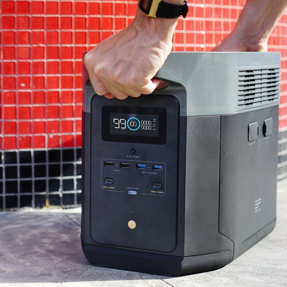 Зарядная станция EcoFlow Delta MAX 1600 EU (1612Вт.ч) - изображение