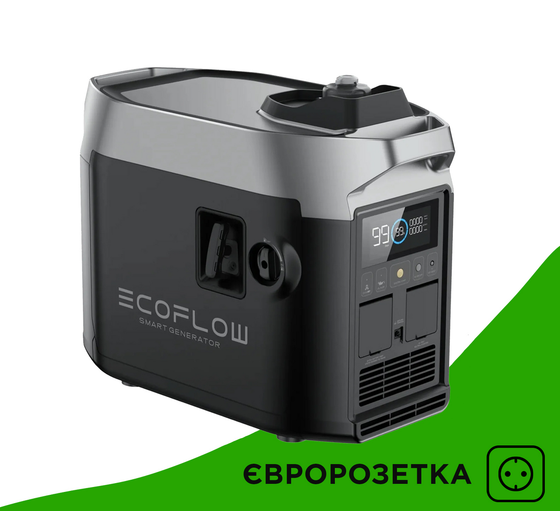 Інверторний бензиновий генератор EcoFlow Smart Generator EU - изображение