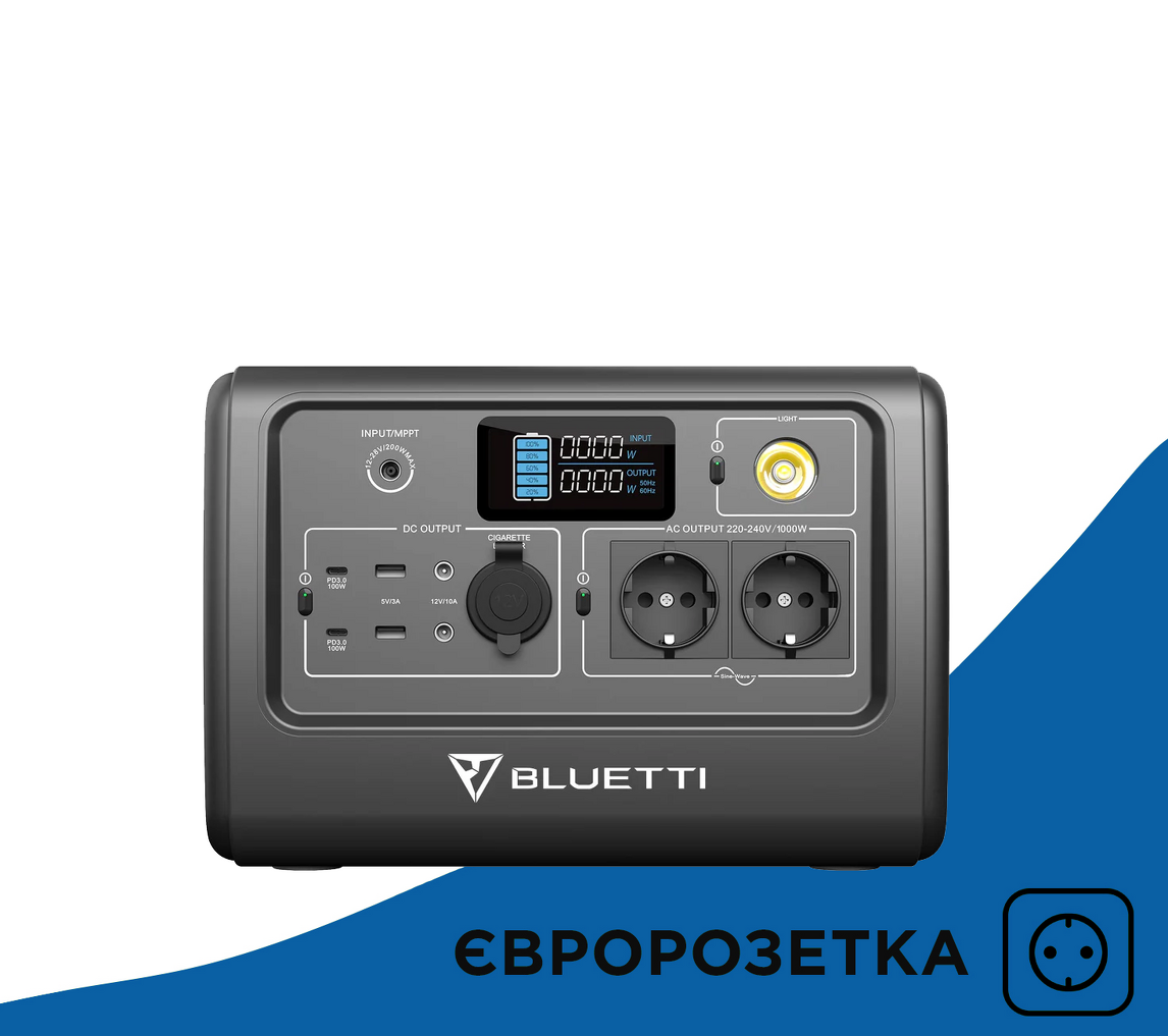 Зарядная станция BLUETTI PowerOak EB70 (716Вт.ч) - изображение