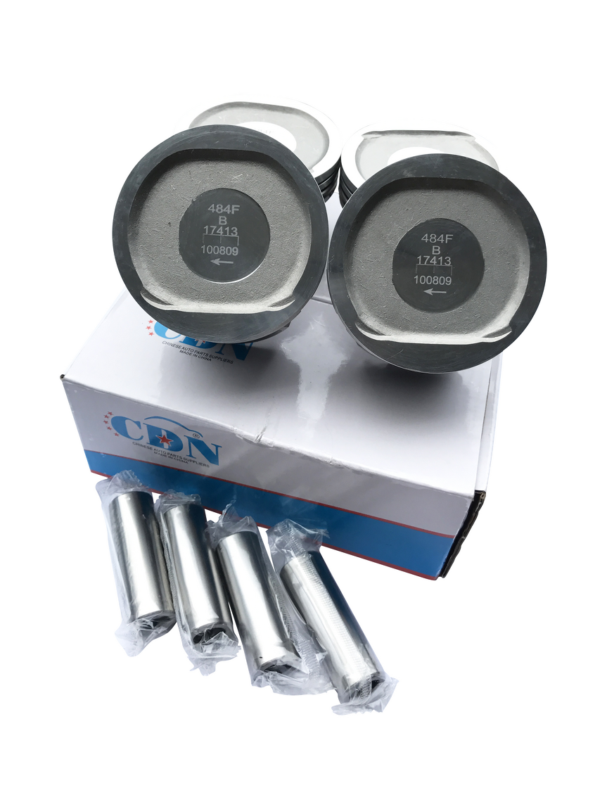 Поршень 4шт комплект + пальці STD (CDN) 484 484F-1004020