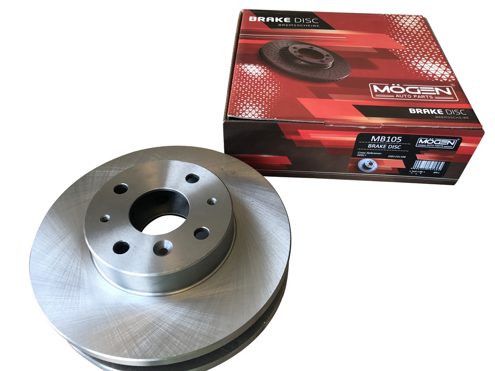 Диск тормозной передний без АБС (2шт) (Германия, MOGEN) CK 3501101106