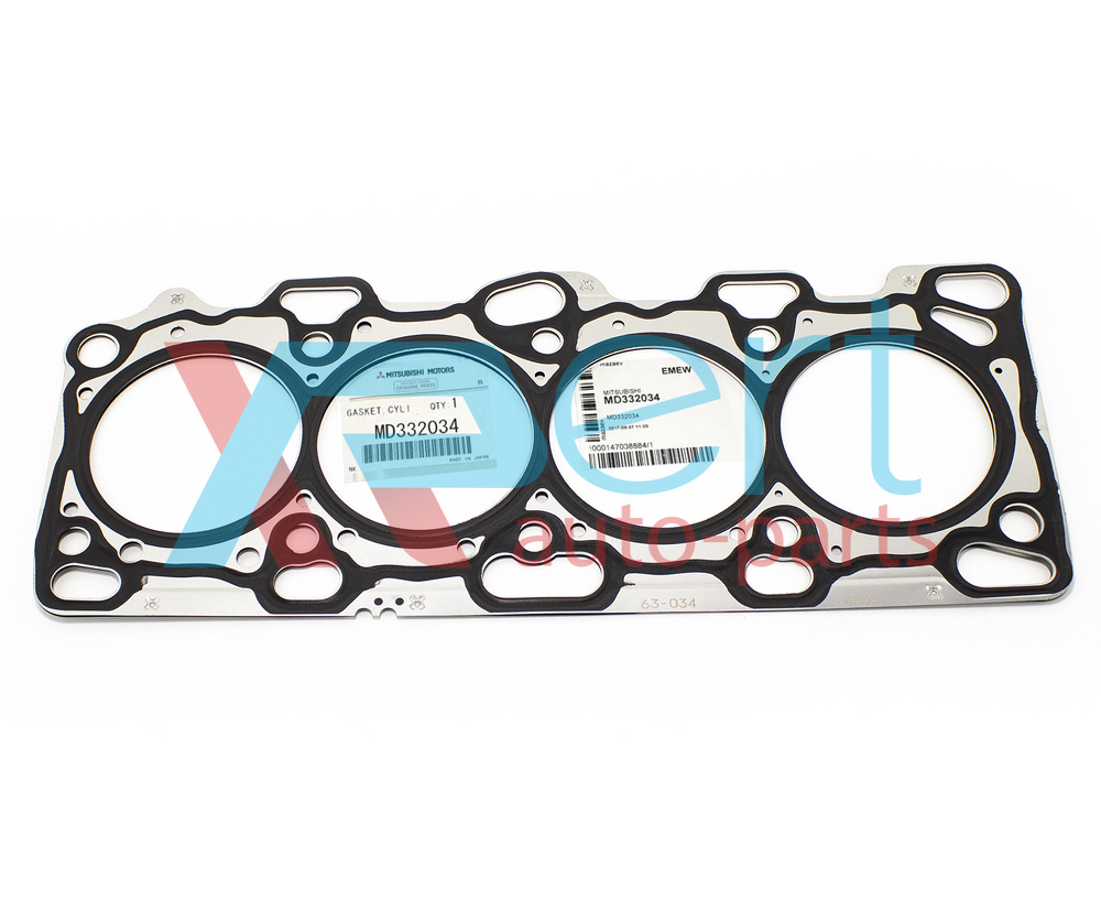 Прокладка ГБЦ (метал) (MITSUBISHI) Mits. T11 B11 MD332035