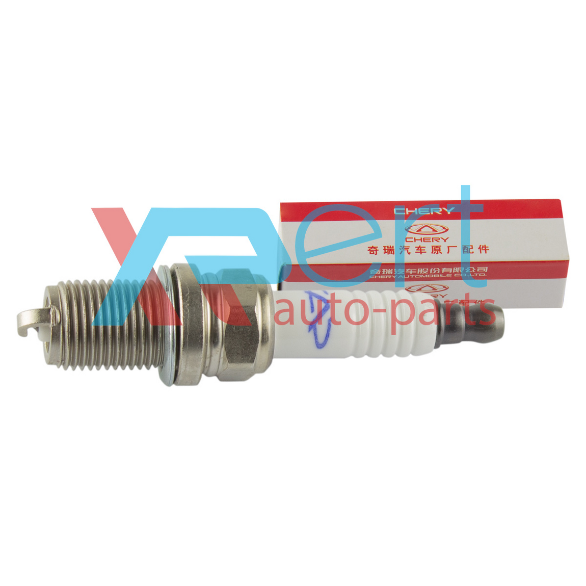 Свеча зажигания 1 контакт (1шт) (оригинал) A15 A21 T11 M11 CK MK EC7 HOVER H3 H5